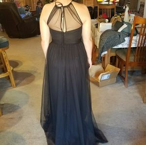 Black Bridesmaids Dress